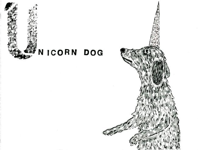 alphabet of dogs Unicorn Dog