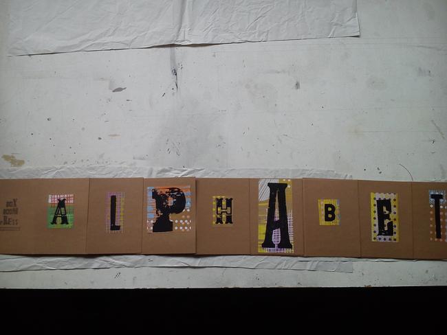 Alphabet card