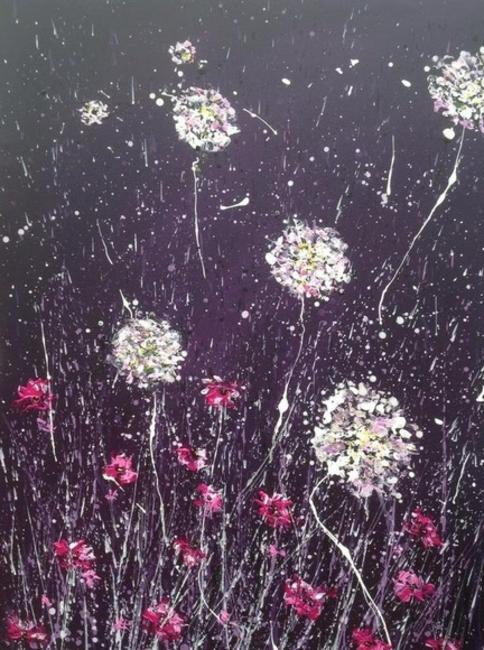 Flowers by night