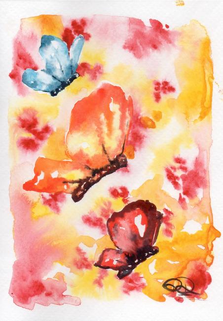 3 BUTTERFLIES