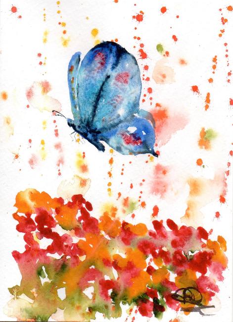 BLUE BUTTERFLY