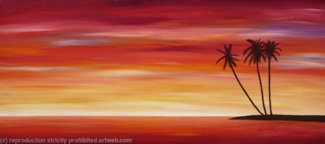 Sunset Palms