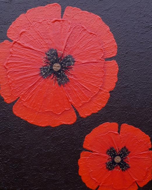 Two Poppies