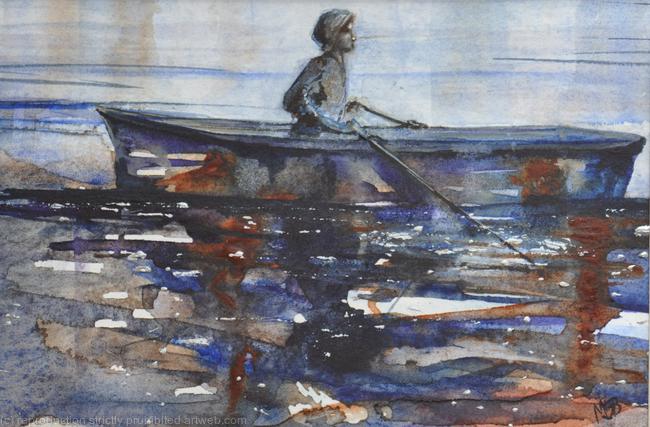 Rowing on the Loch