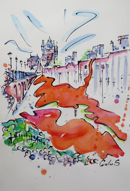 Poppies at the Tower of London