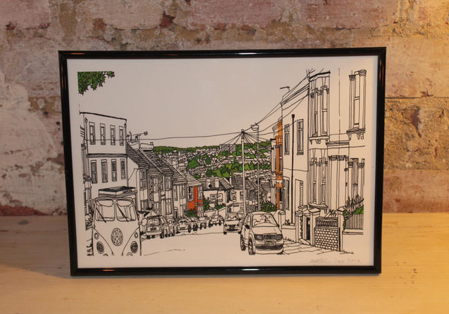 Islingword Road Brighton Print