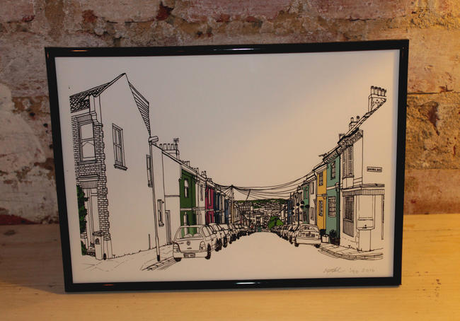 Albion Hill Brighton Print