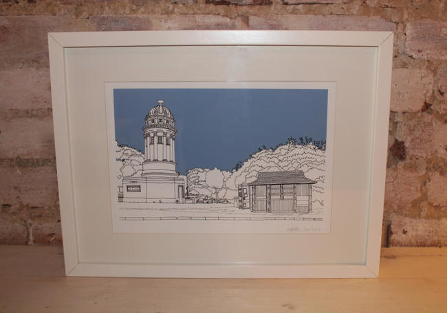 Pepperpot Brighton Print