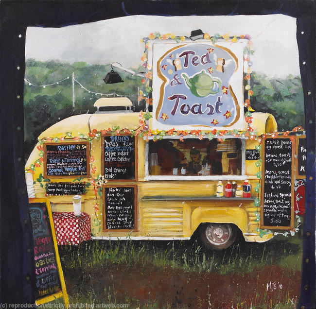 Morning Cuppa in the Rain