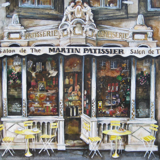 Stopping for Breton Cake, Morlaix