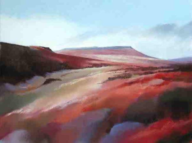 310 Carl Wark Higgar Tor from Burbage Brook 2