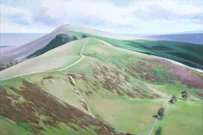 350 Back Tor Lose Hill from Mam Tor