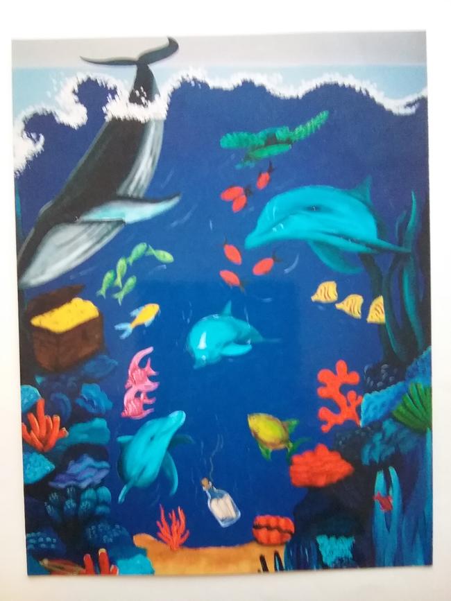 Under Water Mural