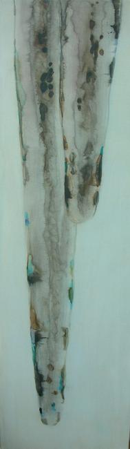 Panel three of ice series triptych
