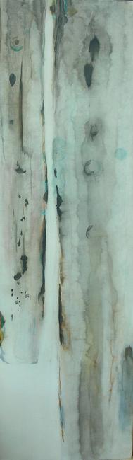 Panel two of ice series triptych