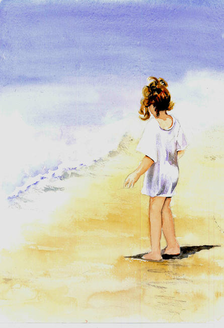 Girl on the Beach
