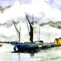 Boats at Low Tide