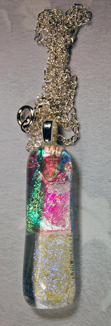Dichroic Necklace 002 - SOLD