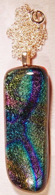 Dichroic Necklace 026 - SOLD