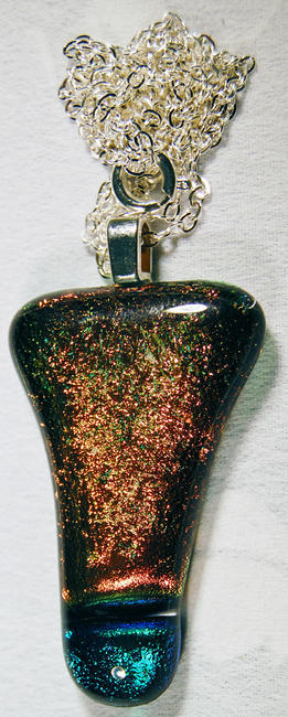 Dichroic Necklace 028 - SOLD