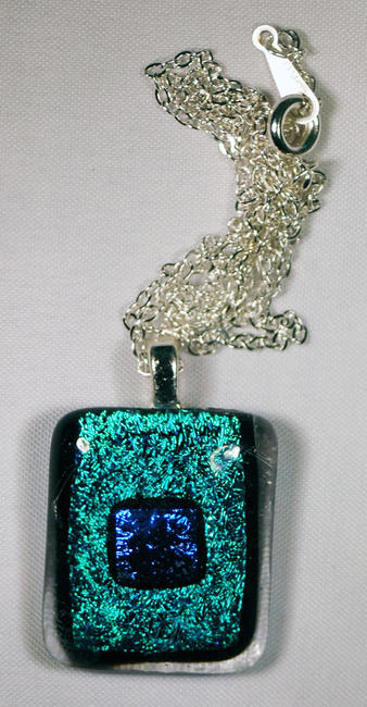 Dichroic Necklace 032 - £10