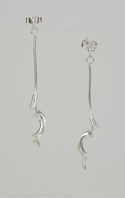 Plume earrings style 3