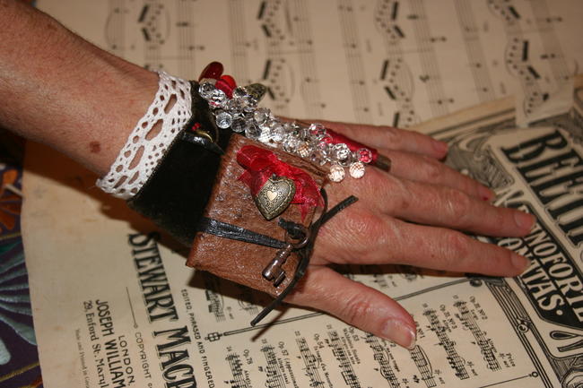 Nicki's wrist cuff