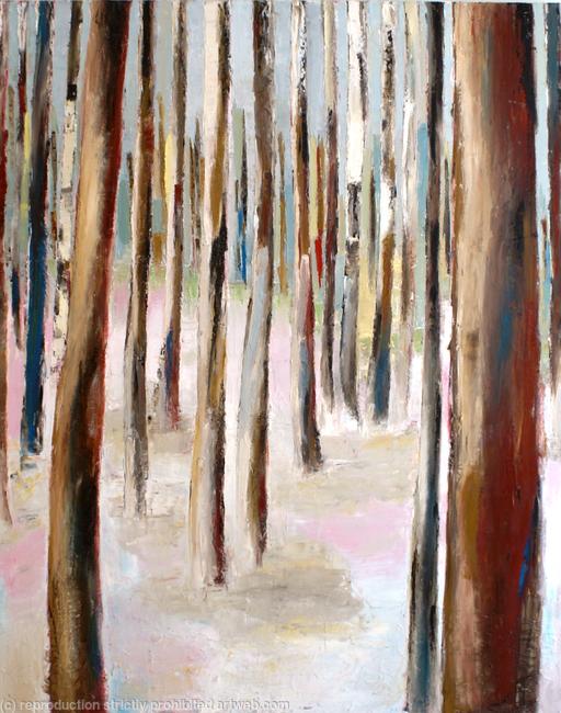 through the wood