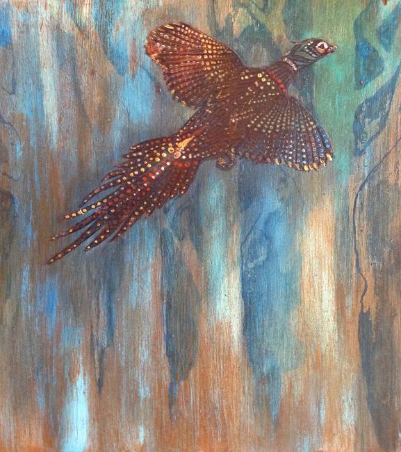 Pheasant flight