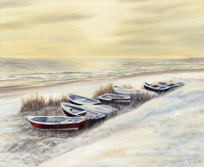 Winter Boats Whitburn