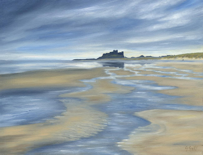 Incoming Tide Bamburgh