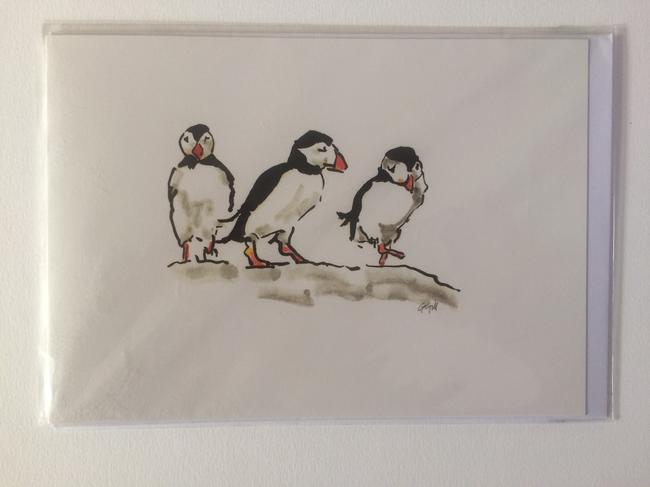 Puffin Dance Card