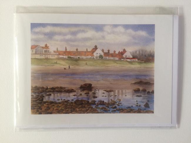 Whitburn Bents Cottages Card