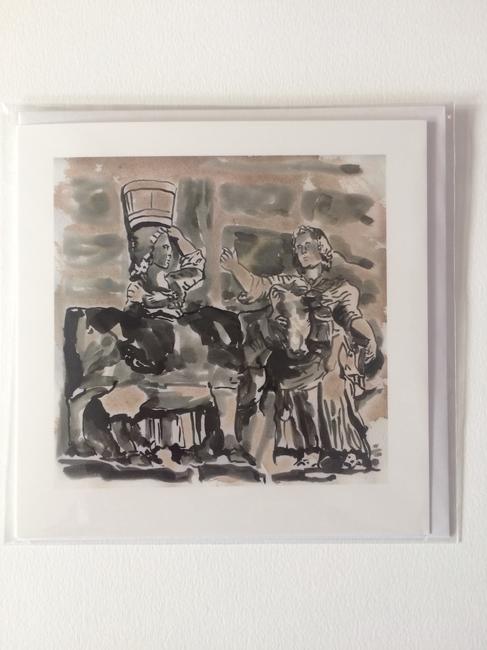 Dun Cow, Durham Cathedral Card