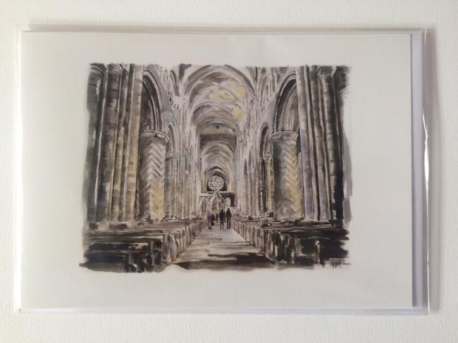 Durham Cathedral (Interior) Card