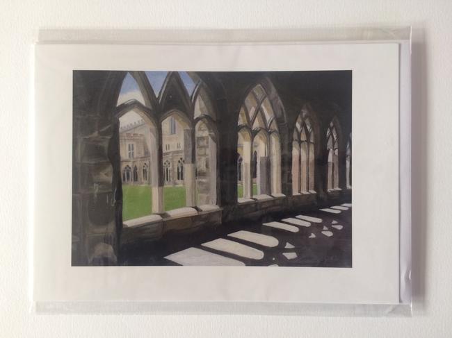 Durham Cathedral Cloisters Card