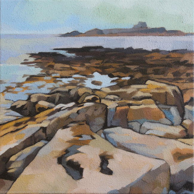 View Of Crab Island From Doolin