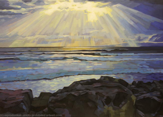 Sunlight At Rossnowlagh Beach