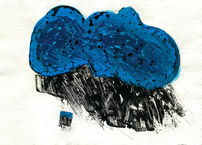 Big blue cloud