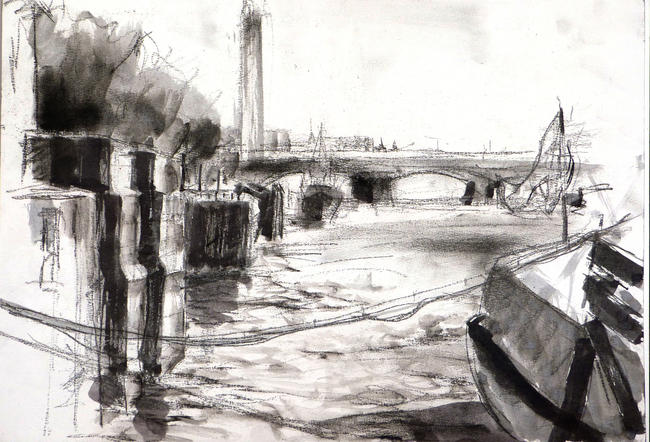 Temple embankment