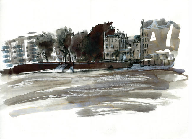 Wapping from Rotherhithe