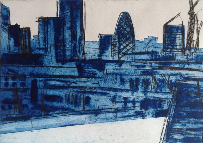 Blue city