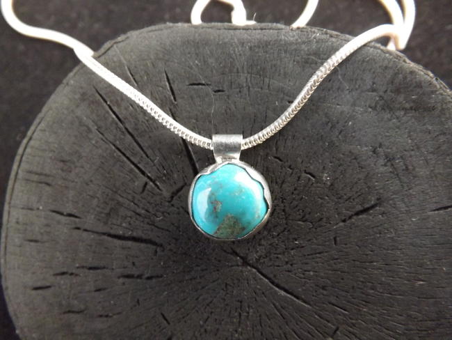 Natural turquoise necklace