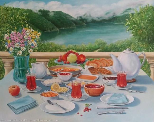 Breakfast on the terrace