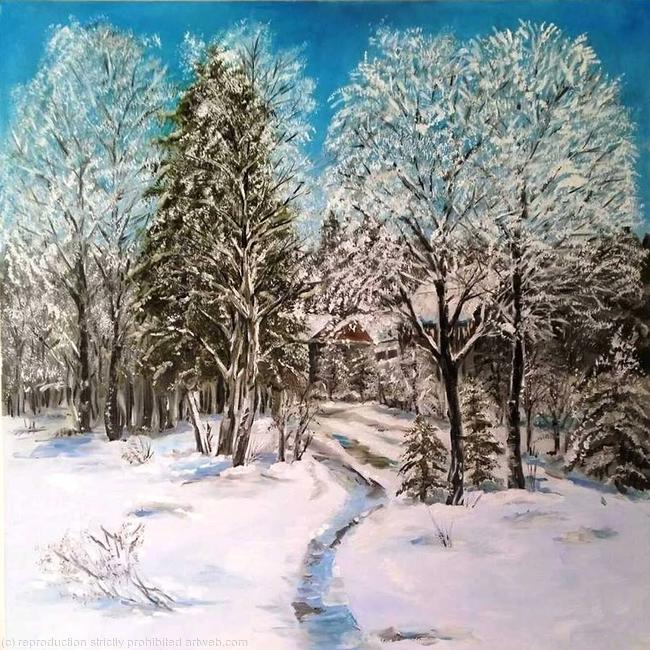 Winter in the village