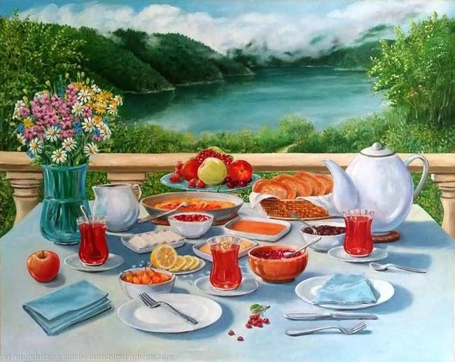 Breakfast on the Terrace