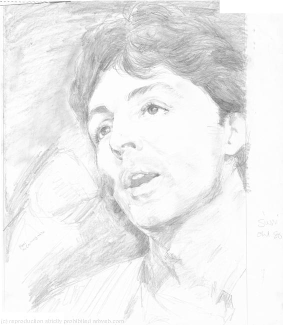singing Paul McCartney dreamy