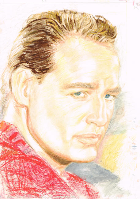 Brando Intense look