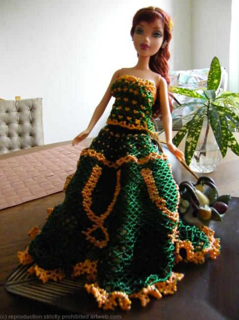beads dress