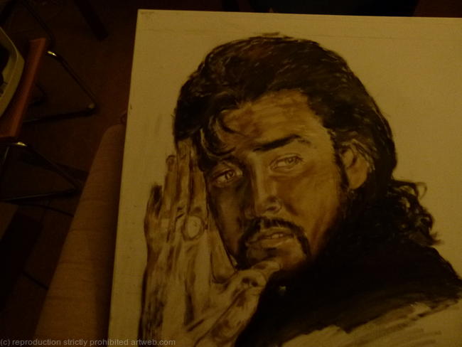 P.J.Proby singer how it looked like in progress